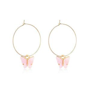 CLEARANCE ** PRICE FIRM  **  BRAND NEW ** DARLING BUTTERFLY 🦋 HOOPS